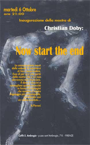 Now start the end – Christian Doby 6/10/2006 - essa - magazine arte