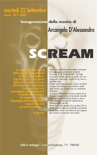 Scream – Arcangelo D’Alessandro 22/09/1998 - ripropone - magazine arte